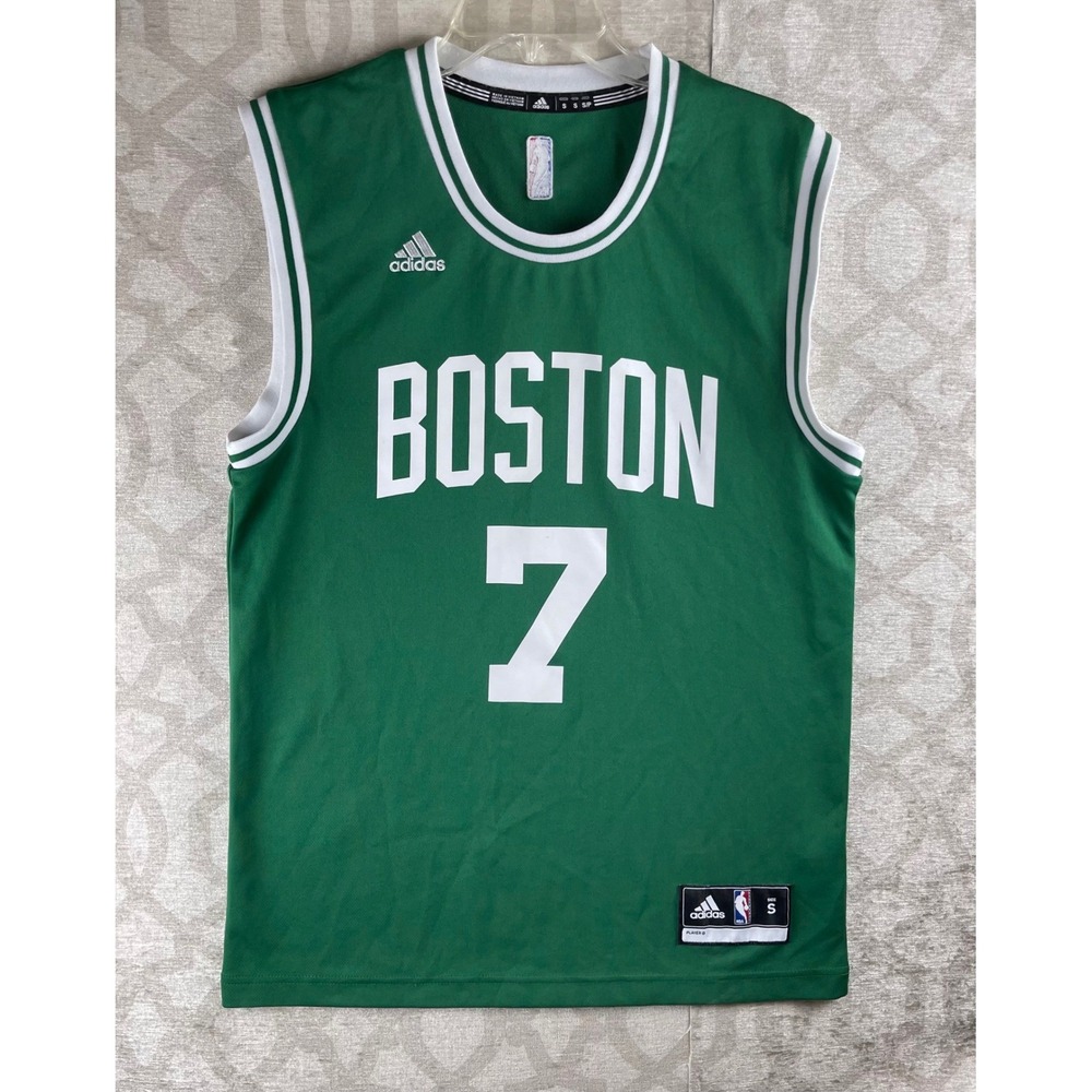 Adidas Jaylen Brown Boston Celtics NBA Jersey Men S Green Excellent Swingman
